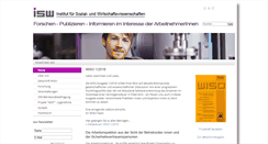 Desktop Screenshot of isw-linz.at
